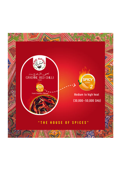 Cayenne Red Chilli Powder | (Lambi laal Mirch ) مرچ پاؤڈر لمبی |